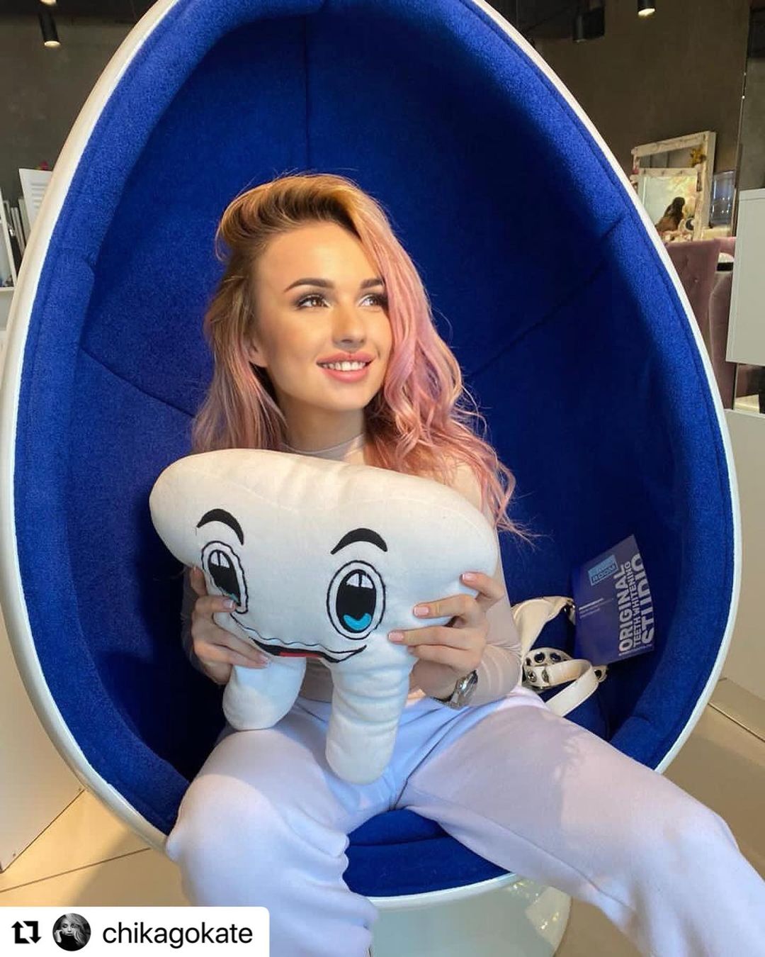 16 декабря 2020 отзыв на отбеливание зубов от @chikagokate