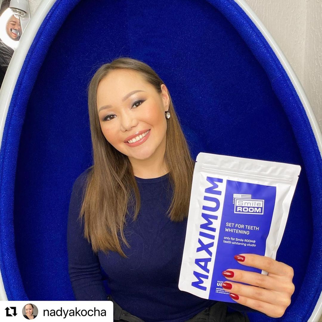 10 марта 2021 отзыв на отбеливание зубов от @nadyakocha