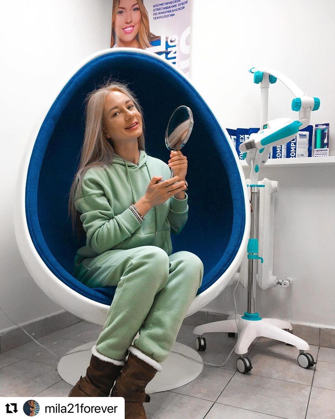 24 марта 2021 отзыв на отбеливание зубов от @mila21forever