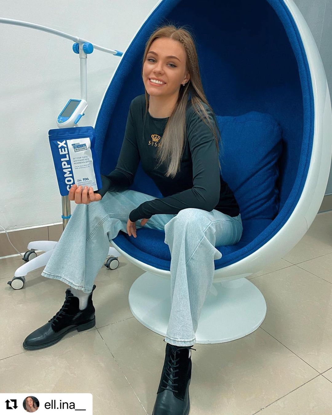 24 марта 2021 отзыв на отбеливание зубов от @ell.ina__